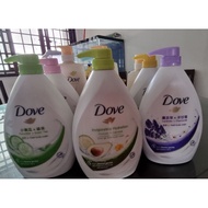 Dove body wash