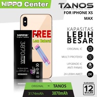 Hippo Baterai iP XS MAX Battery Hippo Tanos iP XS MAX Double Power