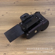 Suitable for Panasonic GH6 Leather Case Base gh6 Micro Single Camera Bag First Layer Cowhide Half-Se