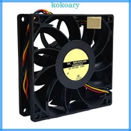 KOK Performances FFB0912SH 92x92x25mm 92mm Cooling Fan With AntiFlame for Water Cooling Systems