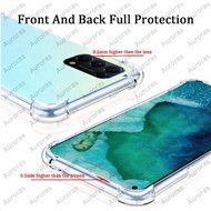 Airbag Shockproof Soft Case for Oppo Reno 7, Reno 7 Pro, Reno 7z, Reno 5, Reno 5 Pro, Find X3 Pro, Reno 8 Pro  (Clear)