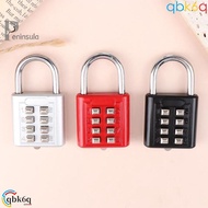 QBK6Q Combination Padlock, Alloy 8 Digits Number Lock, Small Smart Lock Backpack Anti-theft Drawer C