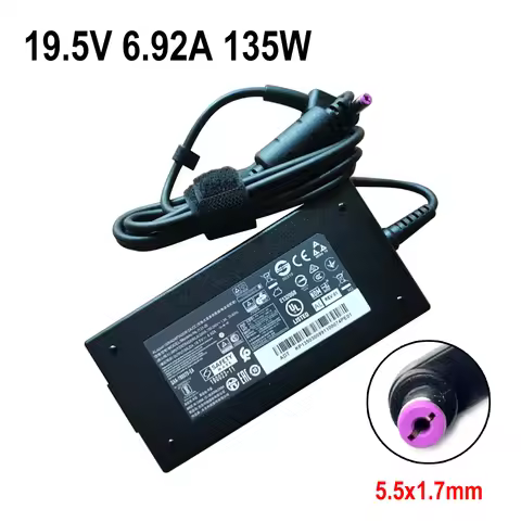 19.5V 6.92A 5.5x1.7mm PA-1131-26 Laptop AC Adapter For Acer Nitro 7 AN715-51-73BU AN715-51-73AX N18C