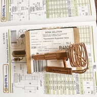 1/2HP, R410A Thermal Expansion Valve Matching 3~6cc/rev Compressor Freezer Dryer or Base Station Air