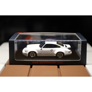 Spark 1/43 Resin Car Model Porsche Porsche 911 carrera 3.0 "press released" 1973 Platinum Color Matc