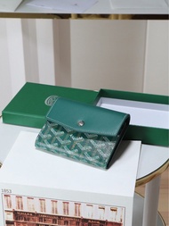 GOYARD Wallet Green Saint-Gabriel 三折式按扣開合 銀包