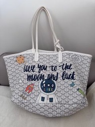 韓國品牌EMO 風格太空主題托特包