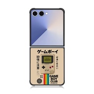Phone Case Samsung Z Flip 7 6 5 4 3 Tpu Rubber Game Boy Club Japan