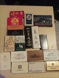 懷舊酒店餐廳火柴盒舊物收藏 夾