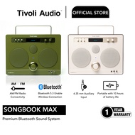 TIVOLI AUDIO SongBook MAX - Portable Wireless Bluetooth Radio Speaker with AM/FM