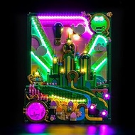 Light kit Compatible with Lego 75685 Emerald City Wall Art Decoration - No Model Only Light, LED Lig