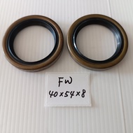 (1pair FW-40x54x8) (TB) Front Wheel Bearing Hub Oil Seal for Ford Maxi E1800 Mazda 808 323 1984-1989
