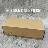 Kraft Cake Box 28.5x13.5x9cm