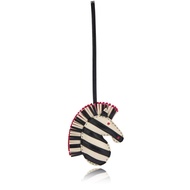 Hermès Black, White and Rose Mexico Milo Lambskin Geegee Charm, 2021