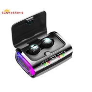 DX01   5.3 Earphone Wireless  Earphone 8D Stereo Surround Sound LED Digital Display Touch Control Sp