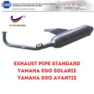 BUATAN MALAYSIA!!!!!! EJM EXHAUST PIPE STANDARD EKZOS PIPE EZOS PIPE MUFFLER PIPE YAMAHA EGO SOLARIZ