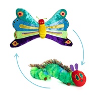 KIDS PREFERRED World of Eric Carle, The Very Hungry Caterpillar Butterfly Reversible Stuffed Animal 