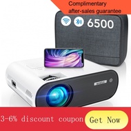 YQ4 WIMIUS K5 Projector Mini Portable Projector With WiFi Bluetooth Native 1080P 4k Full HD Video Projector For Home The