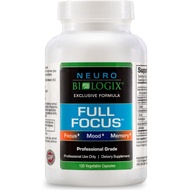 Full Focus™ 120 Capsules – Comprehensive Brain Supplement for Optimal Cognition, Brain Focus and Mem