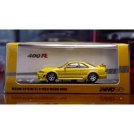 [Ready Stock 1] INNO Skyline GTR R33 400R Yellow 1/64 Non-IG Carnel Good Phase Please Read Before Ph