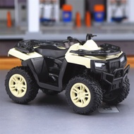 Xe Mô Hình Xe Đạp Bãi Biển ATV 1/32 Xe Đạp Bốn Bánh Xe Đạp Đồng Hợp Kim Xe Mô Hình Đồ Chơi Acrylic T
