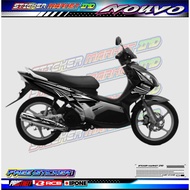 YAMAHA NOUVO VARIATION STRIPING YAMAHA NOUVO MOTORCYCLE VARIATION STICKER LIST
