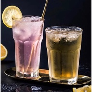 LUCKY 12oz/ 325ml Gibraltar Series Juice Glass Drinking Water Glass Gelas Air Kaca