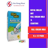 (DEAL) Royal Miller UHT Milk Full Cream 1L (Carton of 12)