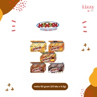 Momogi Snack Stick 20 Pcs - Chocolate, Cheese, Grilled Corn, Practical Snack