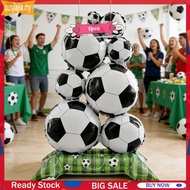 3Pcs Giant 59 Inch 38 Inch Self-Standing Soccer Balloons Soccer Ball Balloons for Sports Themed Part