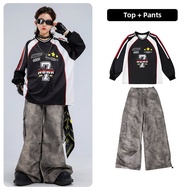 MAIKEDING | Children Hip-Hop Performance Outfit