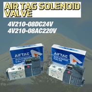 AirTac Solenoid Valve 4V210-08 DC24V /4V210-08AC220V Solenoid Valve