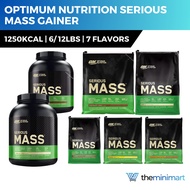 Optimum Nutrition Serious Mass Gainer - 1250kcal Formula (6-12lbs)