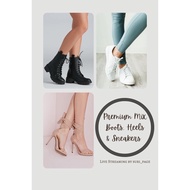 Mix Heels, Boots & Sneakers
