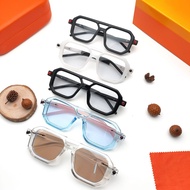 Unique Thick Prang Aviator Plastic Glasses Minus, Plus, Photochromic/ Cylinder Glasses, Blueray Radi