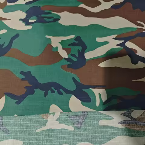 Polyester Cotton M81 Woodland Camouflage Fabric US Military Uniform Cloth Army Tactical Clothes Trou