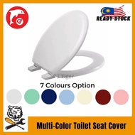 (Ready Stock) Fish Brand CJ Multi-Color Toilet Bowl Seat Cover Plastik Jamban Duduk Tandas Penutup Tandas Duduk