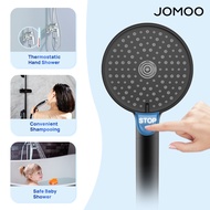 JOMOO High Pressure 3 Modes Spray One-Button Stop Rain Shower Head S197013-6D01-1