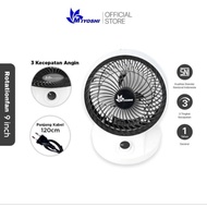 MIYOSHI M-817 Desk Fan (2IN1) 9"