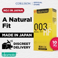 Okamoto 003 Real Fit Condoms 10s | Extra Thin