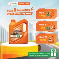 Dầu động cơ xe ôtô 4T - RESSO 2 CI4/SL - 10W40 - Can 6 Lít