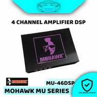 100% Original MOHAWK Car Audio MU SERIES 4 Channel Amplifier DSP -MU-46DSP