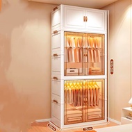 SLHH Easy to assemble bedroom wardrobe storage cabinet furniture homeorganizere