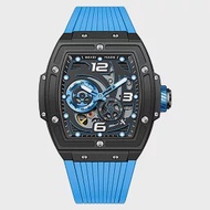 BEXEI 貝克斯 9139 玩命關頭系列 酒桶款 全自動機械錶 手錶 腕錶 9139 天池藍