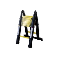 โปรลดแรง! บันไดทรง A 3.1 ม. EASY TOOLS 10 ขั้น สีดำ A-FRAME TELESCOPIC LADDER EAZY TOOLS 3.1M 10-STE
