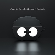 Cute Cartoon Case for Devialet Gemini 2 True Wireless Earbuds Lightweight Cover Full-Body Protection
