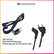 Power cord No. 8 angled for electronic devices, angled power cord