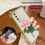 Four Corners-Green Flower vivo Y20, vivo Y12S, vivo Y20S-vivo Y20i, vivo Y20A