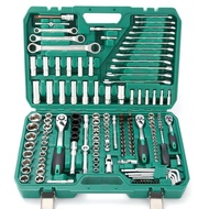 121-piece auto repair tool set 150-piece tool box set Repair tool wrench socket tool repair tool