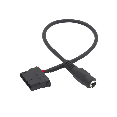 DC 5521 to Molex 4 Pin Power Supply Adapter Cable with for Computer fan Surveillance cameras routers